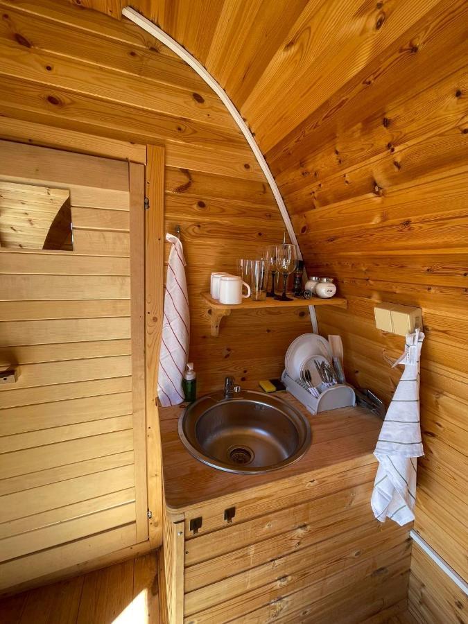 Hobiti Chatka Lipno Černá v Pošumaví Exteriör bild